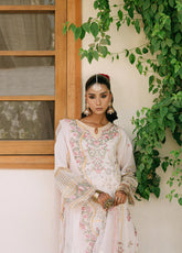 Shanaya By Mahnur Embroidered Lawn 3 Piece Unstitched Suit MN25SL D-ELNAZ